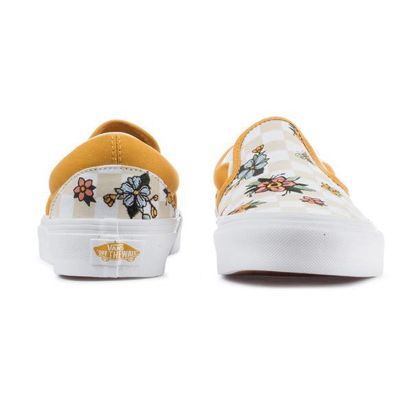 Tenis Vans Classic Slip On 33TB9HP Amarillo Mujer