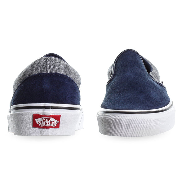 Tenis Vans Classic Slip On 4BV3V9E Azul Marino Hombre