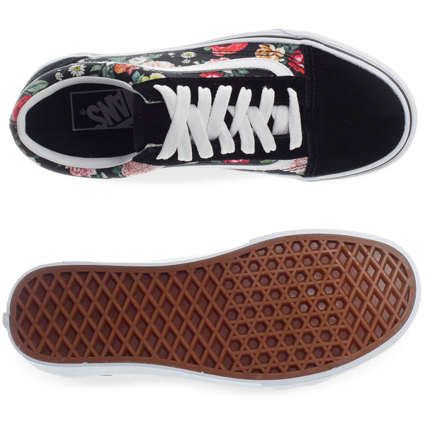 Tênis vans old skool sales floral