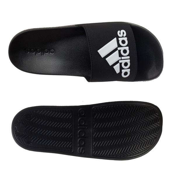 Sandalias adidas 2025 blanco y negro