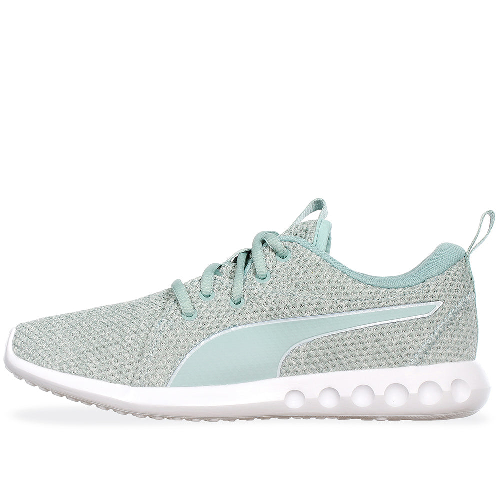 Tenis Puma Carson 2 Nature Knit 19052503 Verde Pastel Mujer