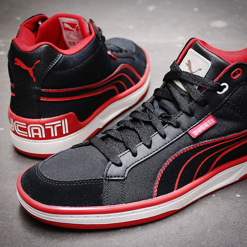 Tenis Puma Evo Ducati Mid 30402901 Negro Hombre Shoelander