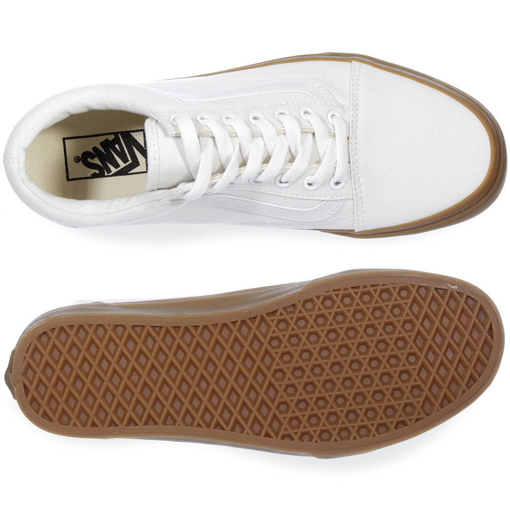 Tenis Vans Old Skool 31Z9L0G - Blanco - Hombre | Shoelander.com - Footwear Retail