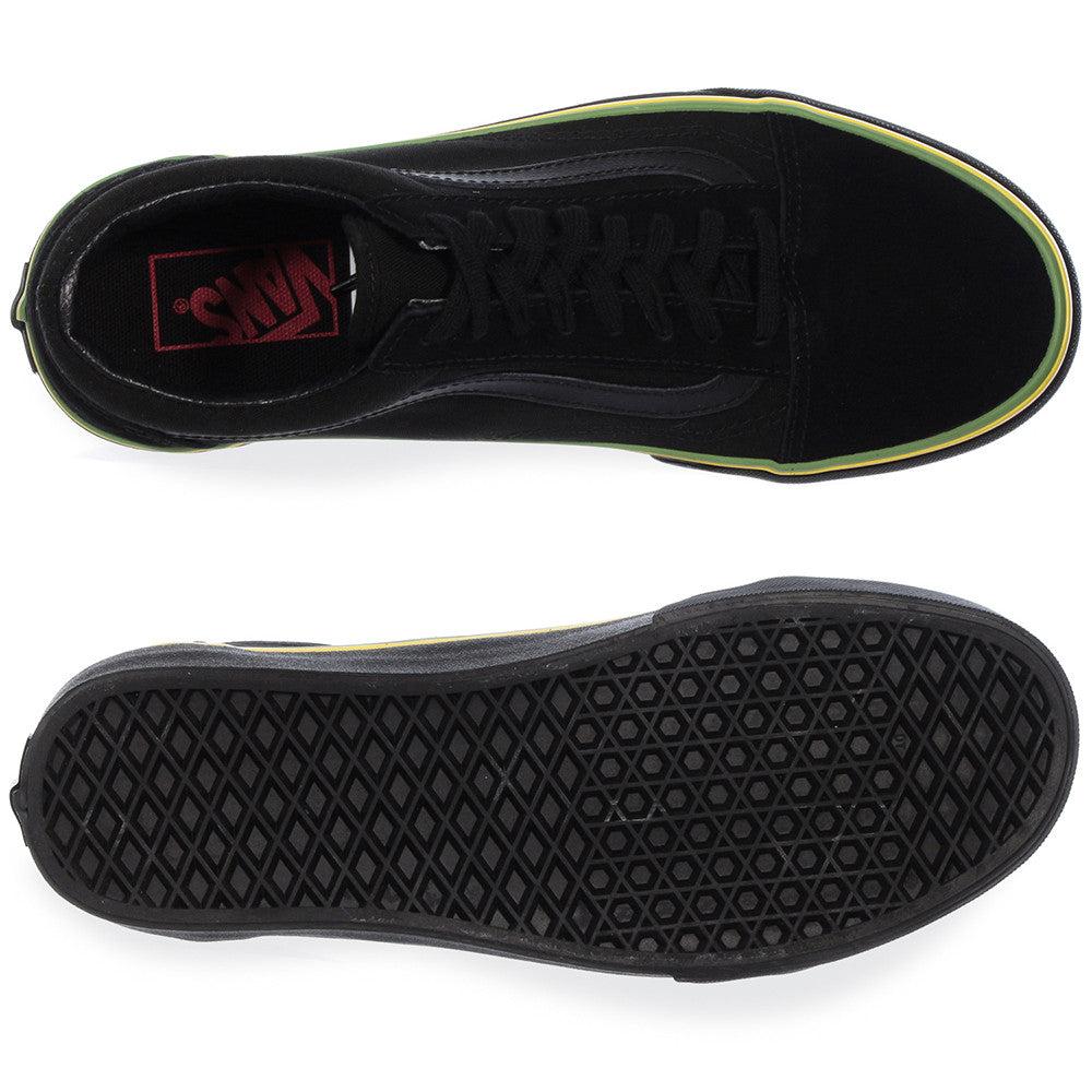 Tenis Vans Old Skool 38G1IZM Negro Hombre Shoelander