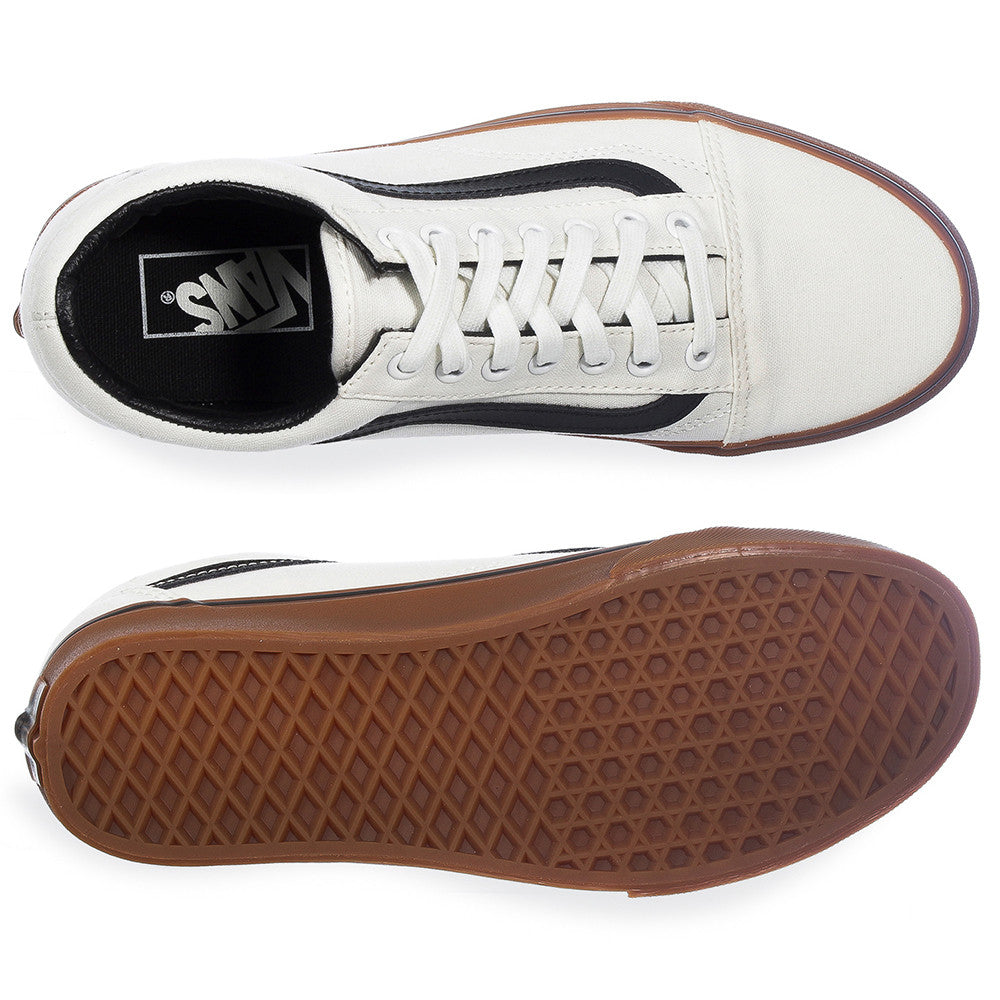 Vans blancos con cafe Clearance
