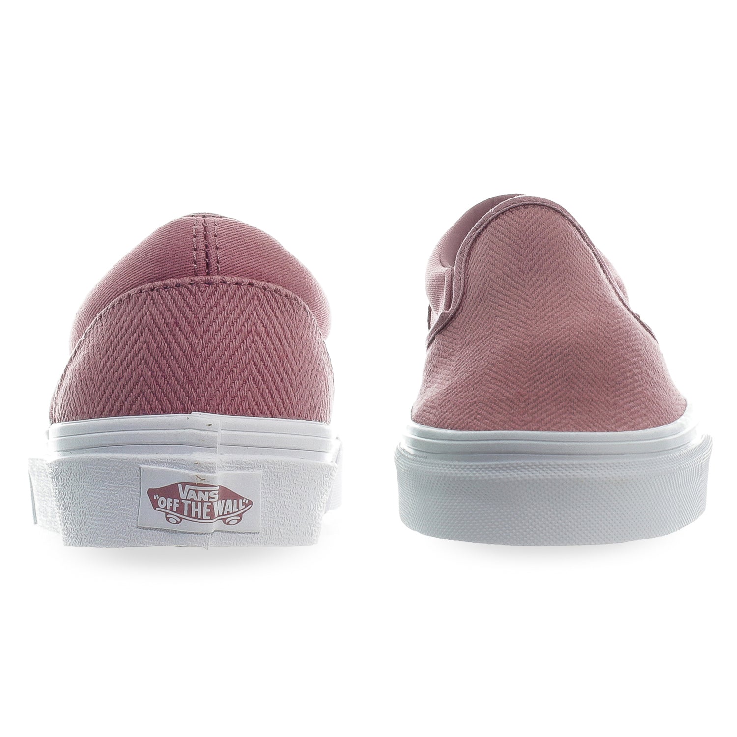 Pink classic slip on vans hotsell