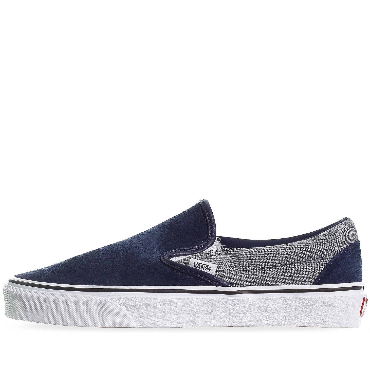 Tenis Vans Classic Slip On 4BV3V9E Azul Marino Hombre