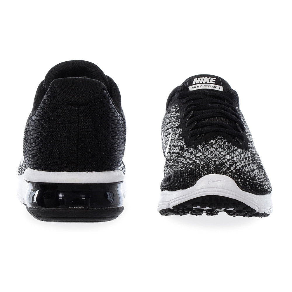 Zapatillas nike air max sequent 2 - negro y blanco Clearance