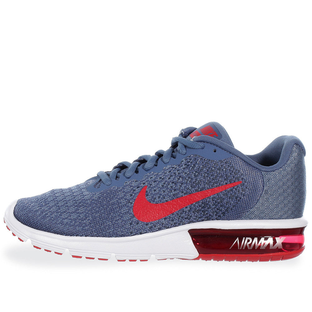 Tenis Nike Air Max Sequent 852461403 Azul Acero Hombre Shoelander Footwear Retail