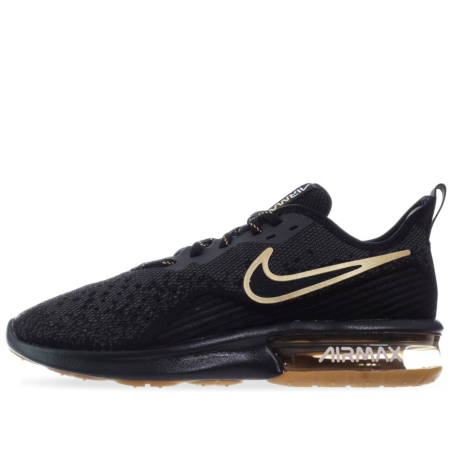 Nike air max sequent 4 schwarz gold Clearance