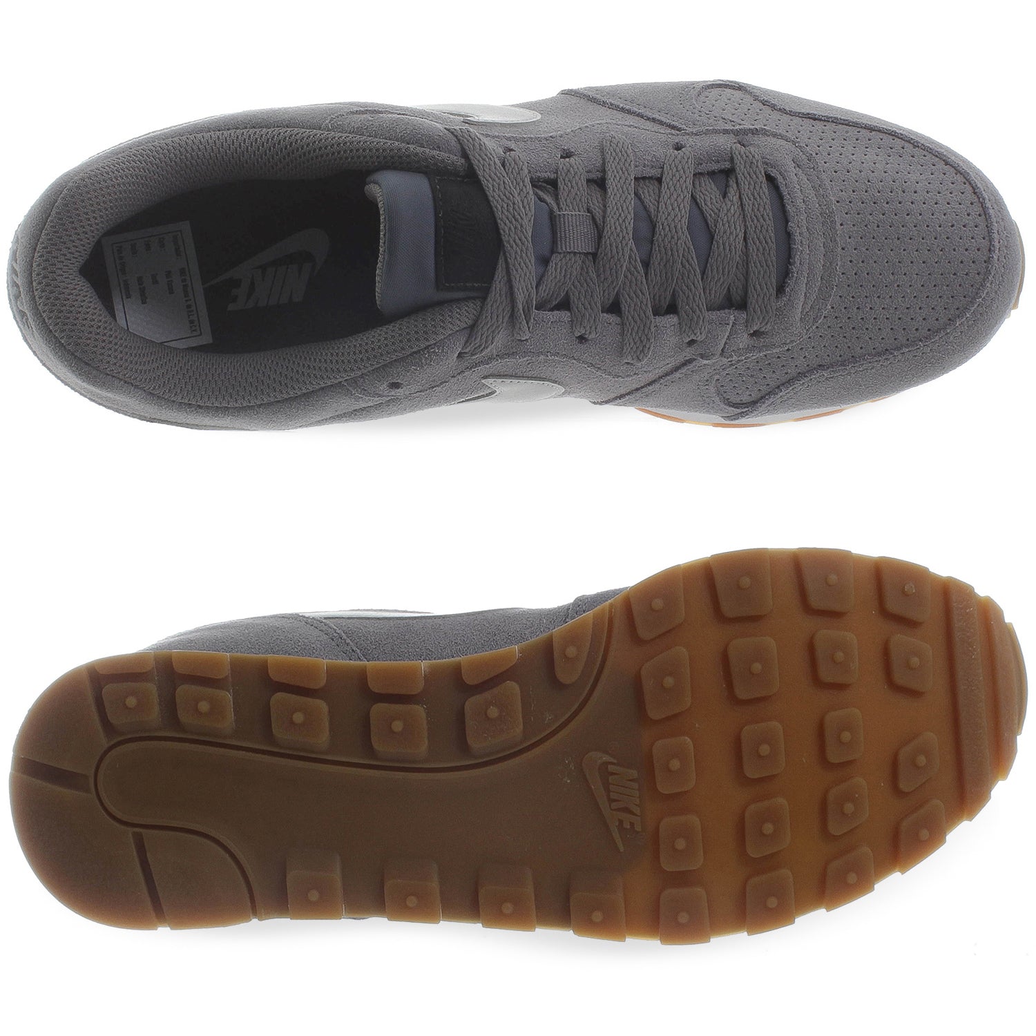 Tenis Nike MD Runner 2 Suede - AQ9211002 - Gris - Hombre | Shoelander.com - Footwear