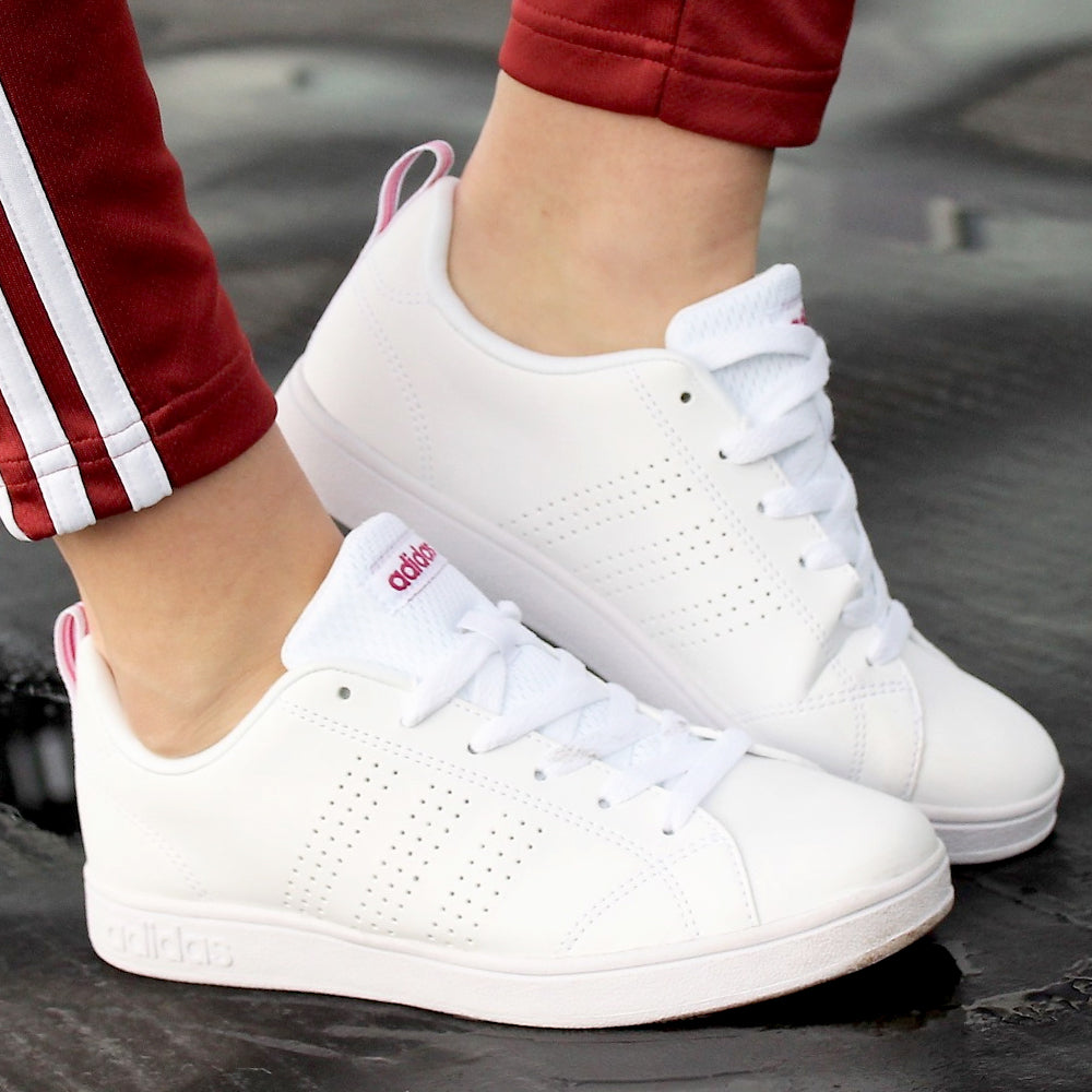 Tenis Adidas Advantage Clean W B74574 - Blanco - Mujer | Shoelander.com - Footwear Retail