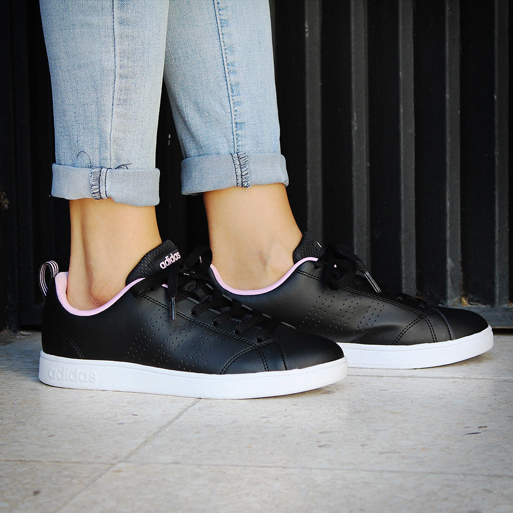 Adidas Advantage Mujer Negro Tenis Adidas Advantage Clean W B74576