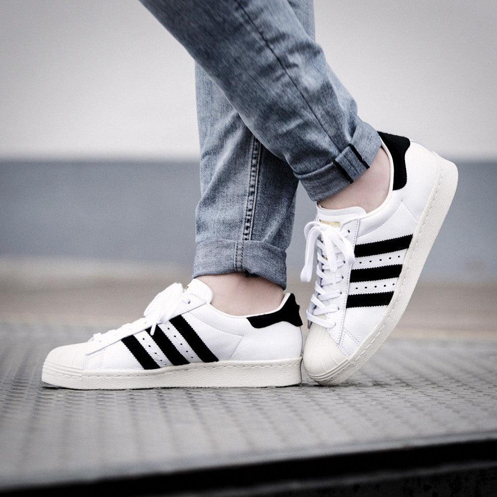 Tenis Adidas Superstar 80s BB2231 Blanco Hombre Shoelander Footwear Retail