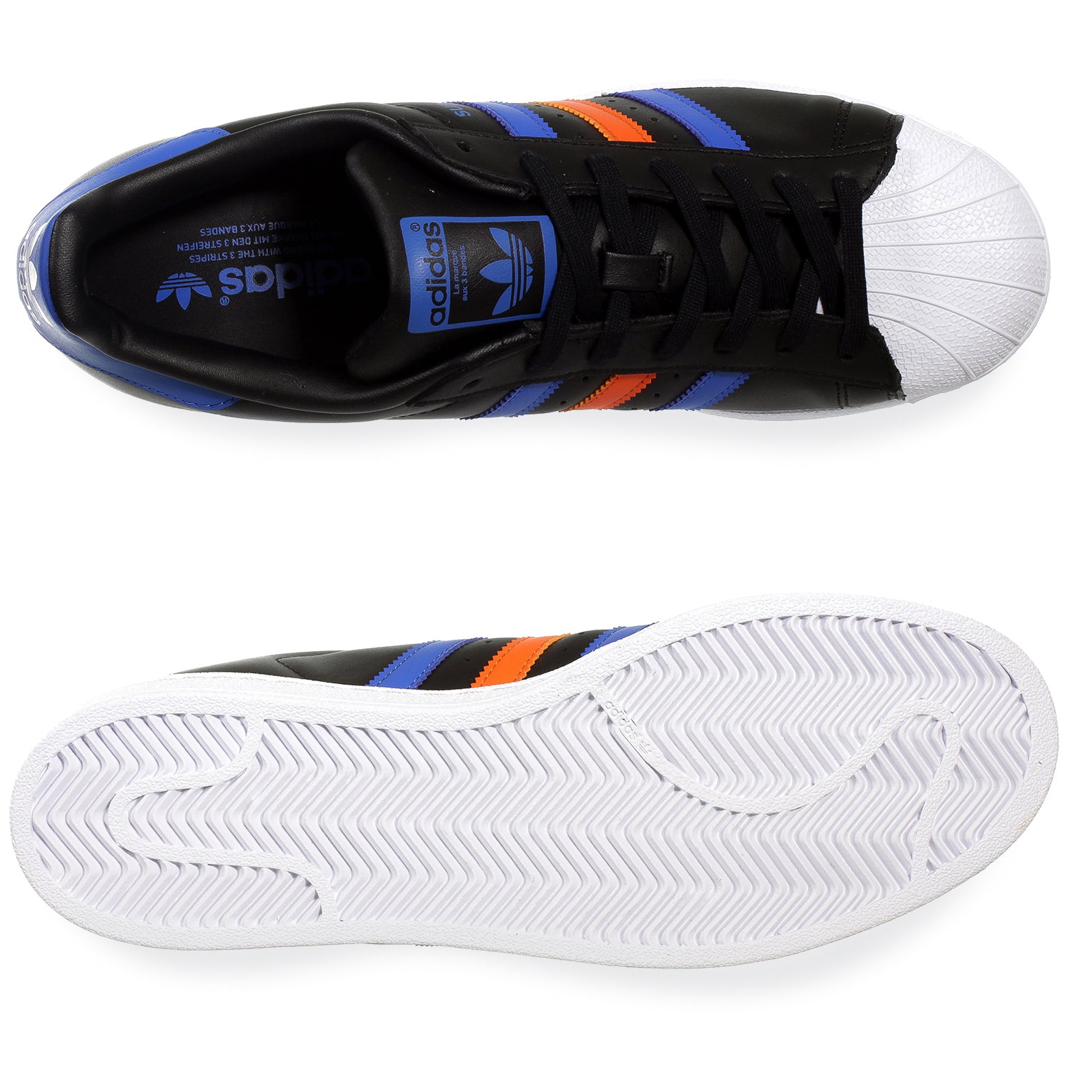 Tenis Adidas Superstar BB2245 Negro Hombre