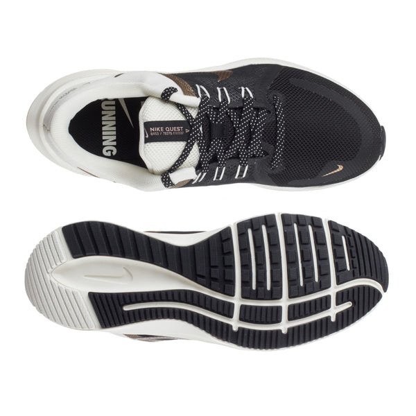 Tenis Nike Quest Premium DA8723001 Negro Mujer