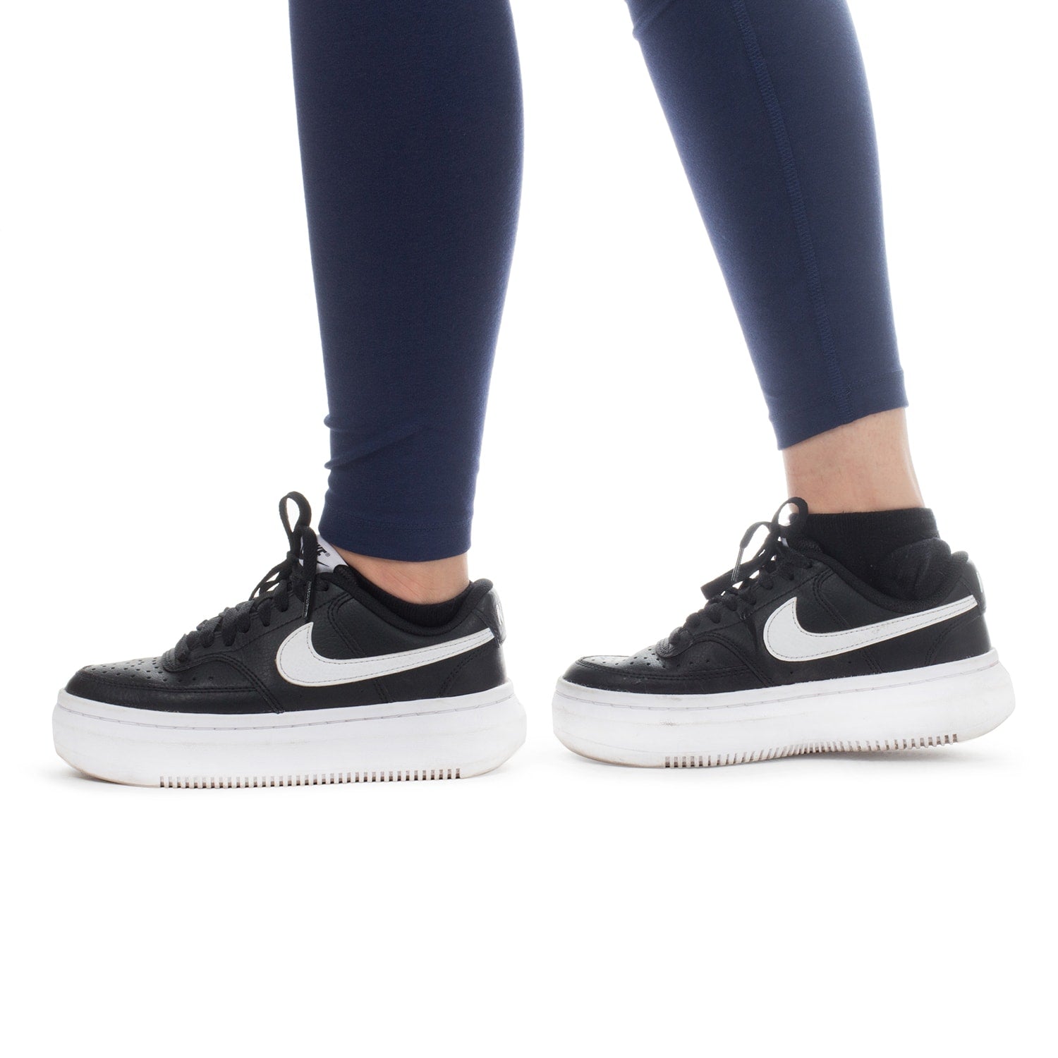Leggings Nike Heritage High Rise - DD5683410 - Azul Acero - Mujer