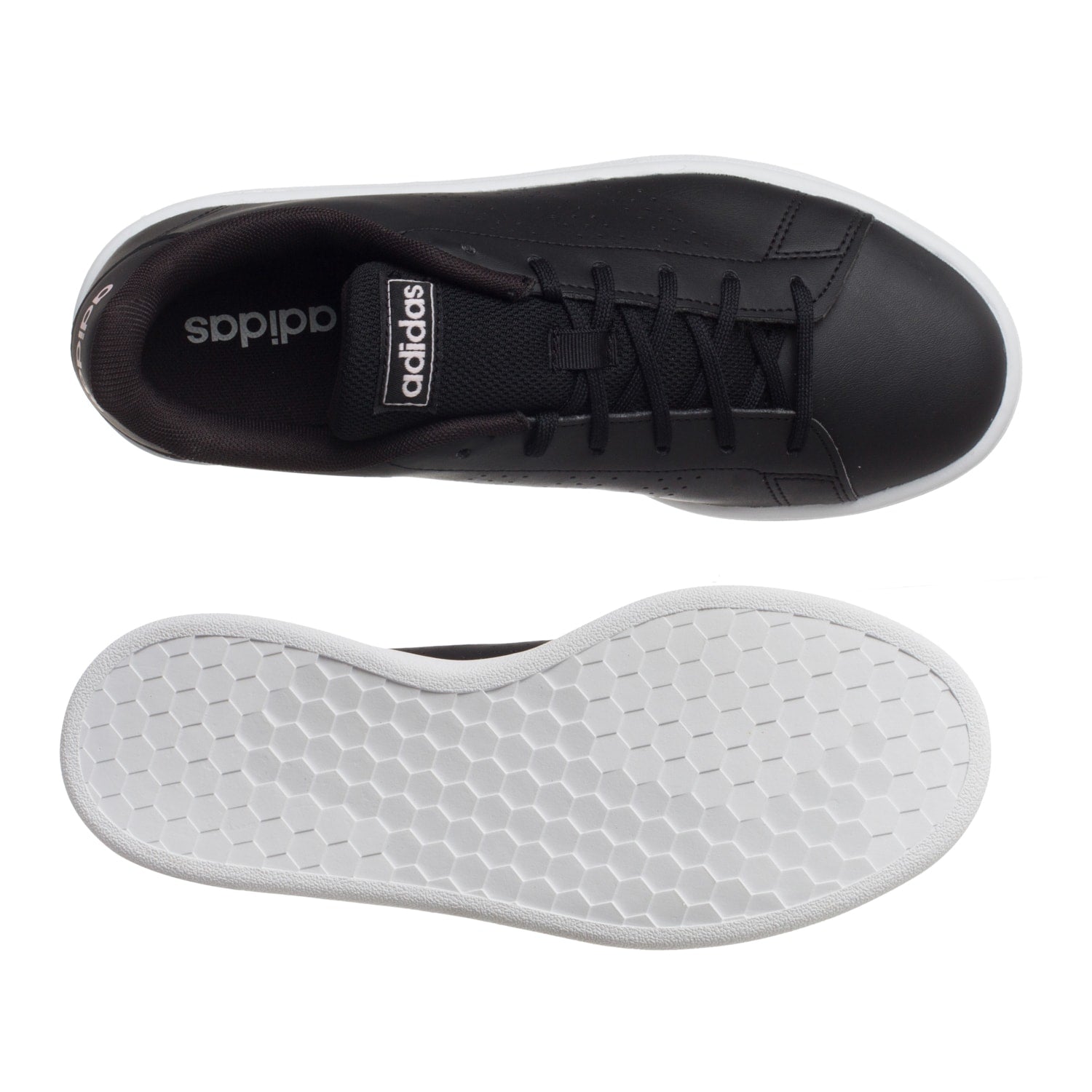 Shoes Ee7511 Tenis Adidas Advantage Base EE7511 Negro Mujer Shoelander