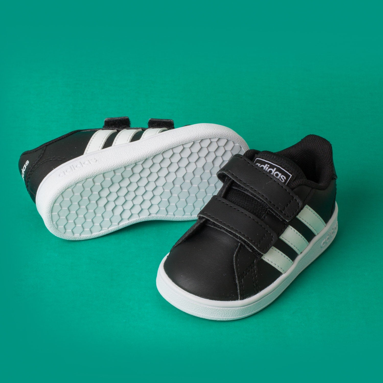 Adidas Tenis Bebe Negros Adidas Ef0117 Tenis Adidas Grand Court I