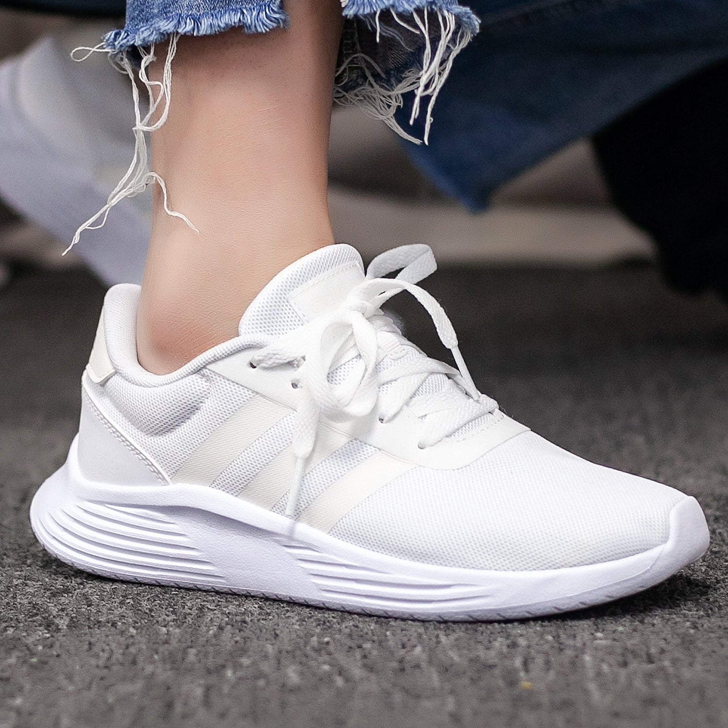 Adidas Shoe Adidas V Racer Blanco Tenis Adidas Lite Racer EG3295