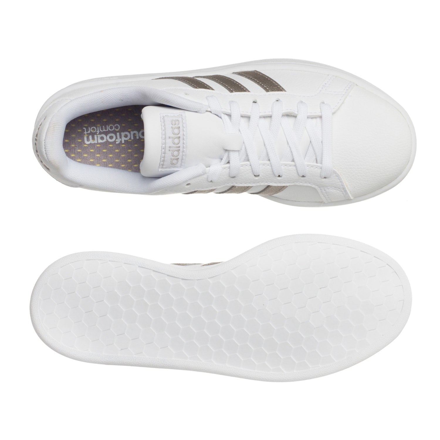 Tenis Adidas Grand Court - F36485 - Blanco Mujer | Shoelander.com -