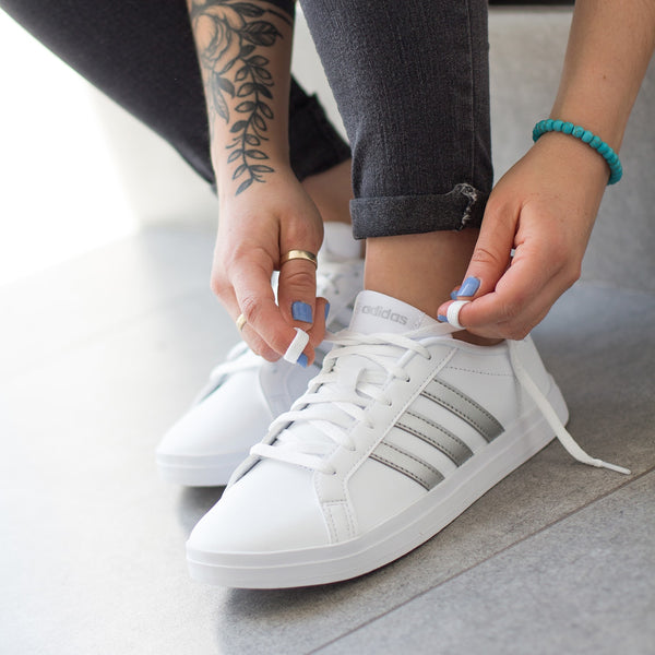 Tenis Adidas CourtPoint FY8407 Blanco Mujer Shoelander Footwear Retail