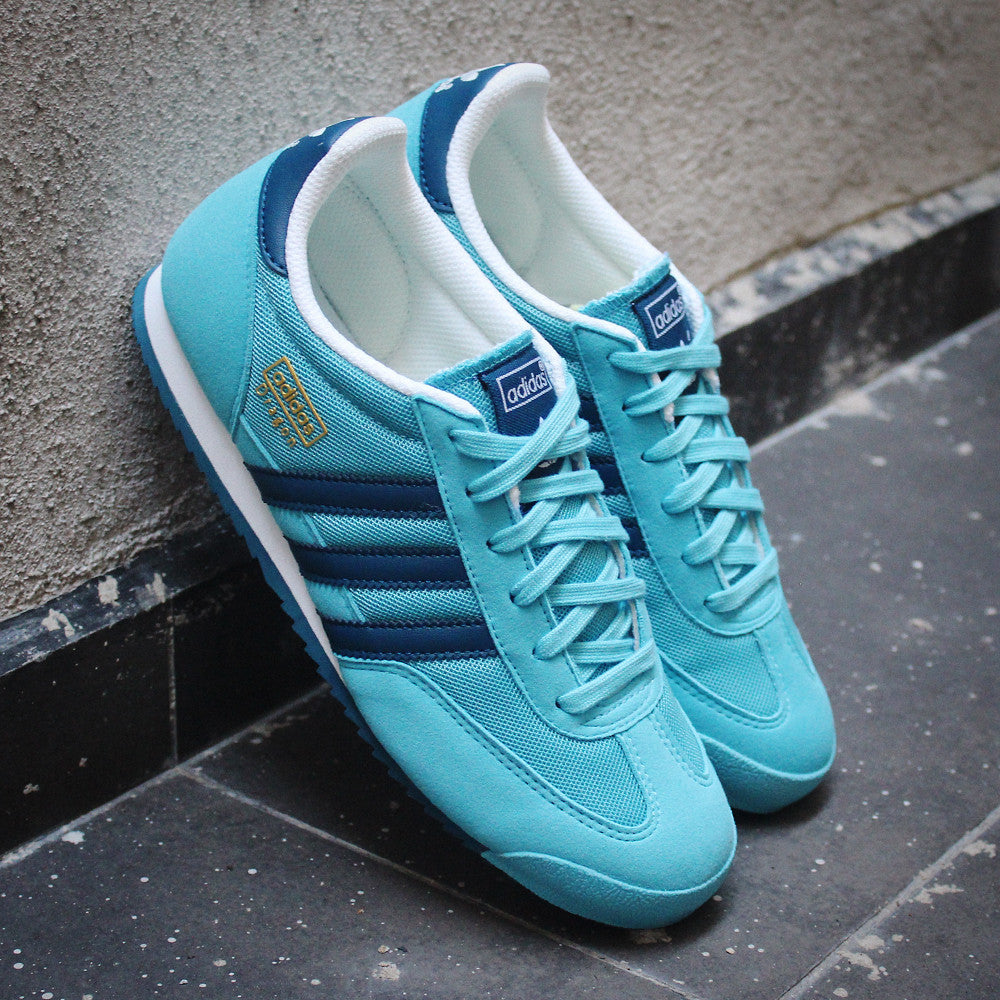 Tenis Adidas Dragon J - S79872 - Azul Mujer | Shoelander.com - Footwear Retail