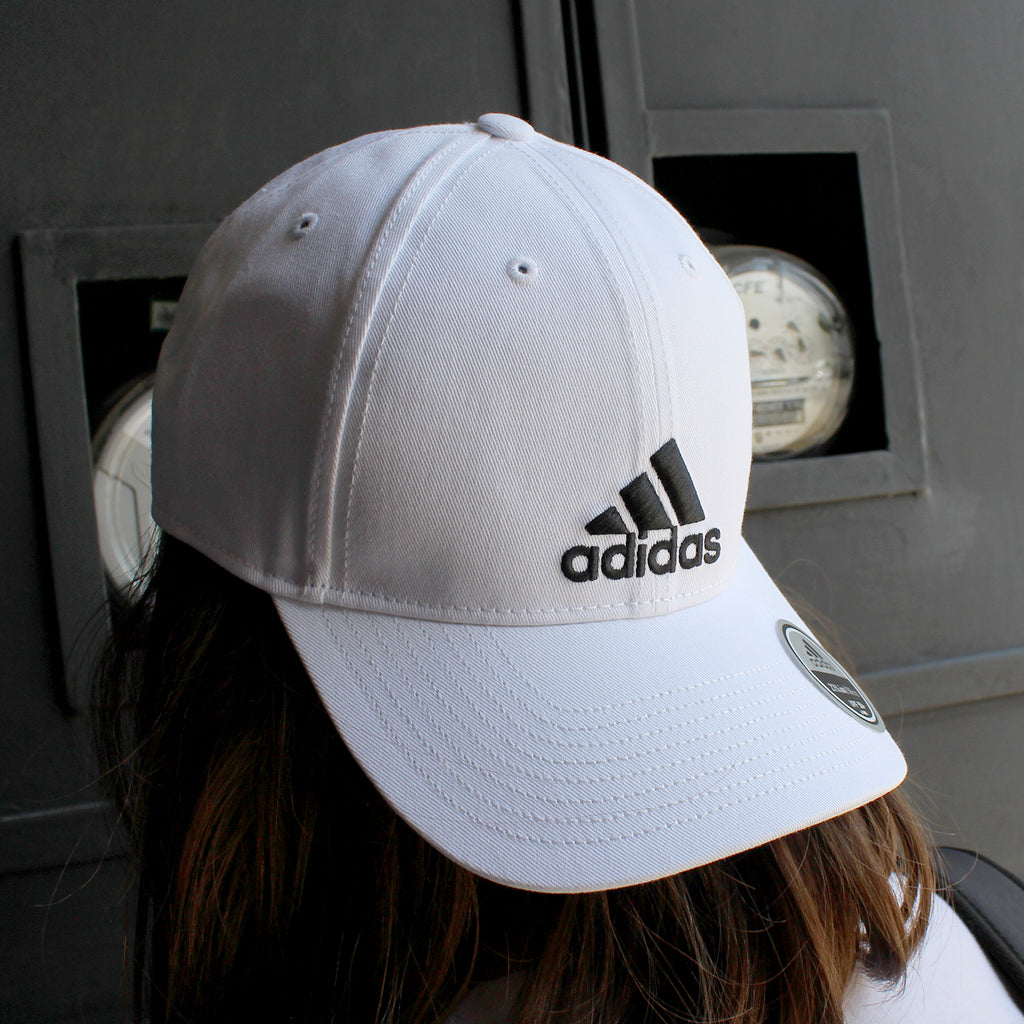 Gorra Adidas Classic 6P Cotton S98150 Blanco Unisex Shoelander Footwear Retail