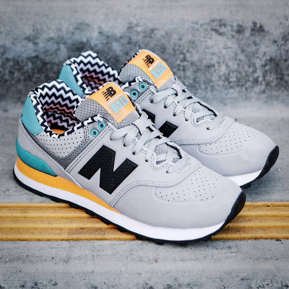 Tenis New Balance 574 WL574ACA Gris Mujer - Main Image